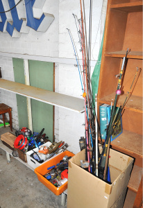 Lot 044 - Group Lot of Mixed Fishing Equipment & Other Items incl Lots of Fi