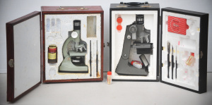 Lot 141 - 2 x Boxed Vintage Japanese Microscopes inc Tasco Zoom 50x-750x & W