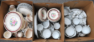 Lot 027 - Very substantial Noritake Vineyard dinner setting for 12 + platter, cr