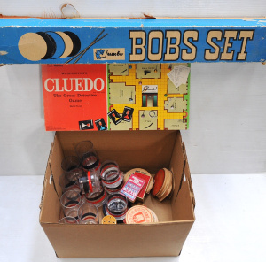Lot 046 - Mixed Box lot inc Retro Plastic Italian Guzzini Plastic stacking glass