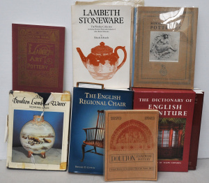 Lot 097 - Group of English antique and Royal Doulton reference materials inc The
