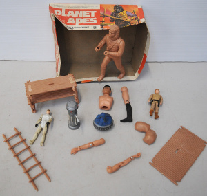 Lot 107 - Vintage Sci-Fi toys inc Star Wars (Strom Trooper Luke, ESB Bespin Luke