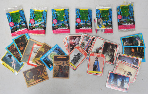 Lot 112 - Group of vintage collector cards inc 6 unopened packs of Regina Teenag