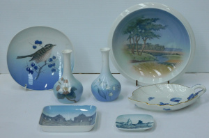 Lot 129 - Group lot Royal Copenhagen & Bing & Grondahl ceramics inc Bud