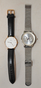 Lot 160 - 2 x modern stylish Mens Watches - Triwa Nevil Chronograph + Daniel Wel