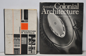 Lot 176 - 2 x H cover volumes on Australian Architecture - 1st Ed Australian Col