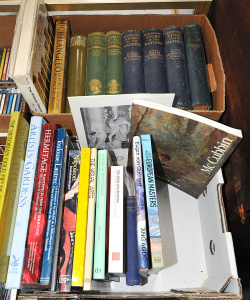 Lot 028 - 2 x Boxes of Art & Other Reference Books incl Eugen Von Guerard, E