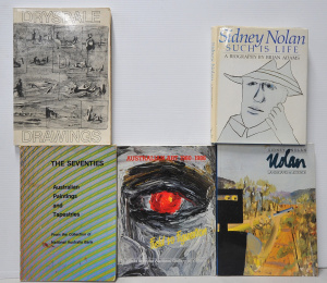Lot 071 - Group lot - Modern Australian Art Reference Books - Sid Nolan 'Landsca