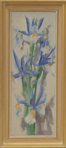 Lot 087 - Meg Padgham (Active c1940's - 70s) Framed Oil Painting - Still Life, I