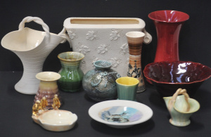 Group lot - Vintage Australian Pottery - 1930s - 70s incl Remued, Rathjen, Wendy