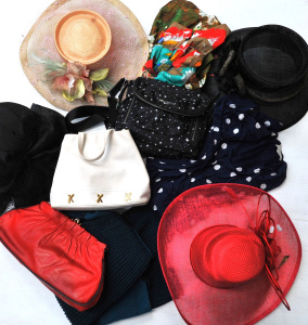 Lot 014 - Group Lot Ladies Vintage Bags & Accessories - incl Karl Lagerfeld