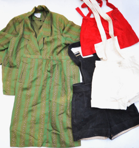 Lot 035 - Box Lot Vintage Ladies Clothing - incl Dietmar Sterling Two Pce Skirt