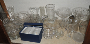 Lot 084 - Large group lot - Heaps Modernist Glass & Crystal - lots signed Or