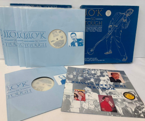 Lot 115 - Bxd set 'JO'K So Tough' LP Records with Johnny's Rock 'N Roll Scrapboo