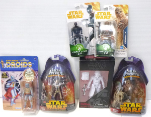Lot 116 - Group lot - Boxed & Carded Star Wars Action Figures - Droids Boba