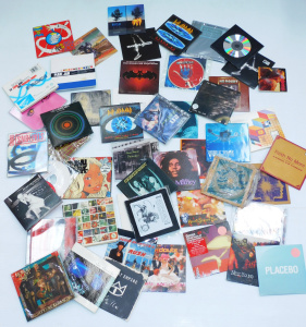 Lot 107 - Group lot of RockPop promo CDs inc Nirvana Heart Shaped Box, Pearl Jam