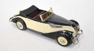 Lot 146 - Vintage Schuco Tin toy model car - BMW 327 - vgc 26cms L
