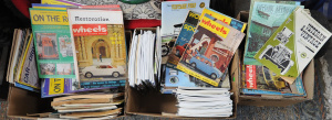 Lot 025 - 3 x boxes - Vintage Car & Motoring Magazines - 1950s Onwards incl