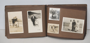 Lot 049 - Vintage 1930-50s Photo Album & contents inc portraits, maids, day
