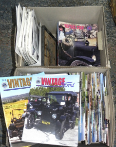 Lot 022 - Large lot of 2 boxes of vintage motoring magazines, mainly Vintage For