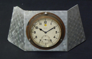 Lot 153 - Early 20thC Swiss made Zenith 8 Day bezel winding and setting automobi
