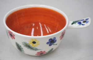 Lot 193 - Arthur Merric Boyd Australian Pottery Ramekin with hand painted floral