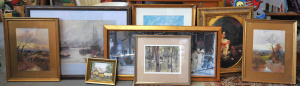 Lot 031 - Group lot of Framed Pictures & Prints inc Barbara Beasley-Southgat