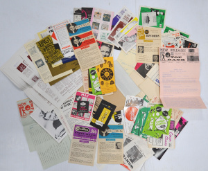 Lot 098 - Small Box of Vintage Music & Chart Ephemera incl inc Catalogues, B