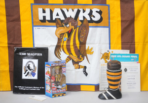 Lot 075 - Lot of Australian Football Items & Ephemera incl Richmond Football