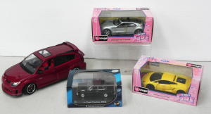 Lot 140 - 4 x diecast Cars - loose 1 18 scale 2003 Vibe GTR, boxed Ford Cortina