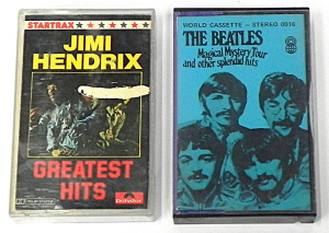 Lot 153 - 2 x vintage Australian edition Cassette Tape Albums - The Beatles 'Mag