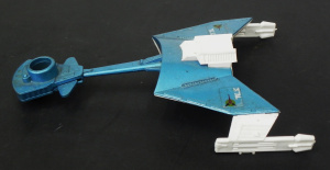 Lot 163 - Vintage c1970s Dinky Toy diecast & plastic Spaceship - Klingon Bat