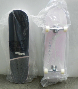 Lot 056 - 2 x boxed AS NEW Kids Skateboard Setups - Impala Cosmos model Deck w