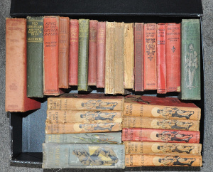 Lot 067 - Box lot - Vintage Novels & Books - heaps ES Ellis early editions p