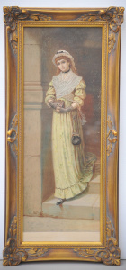 Lot 118 - Jane Maria Bowkett (1837-1891) gilt framed chromolithograph - Portrait