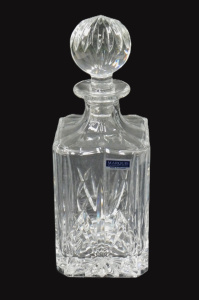 Lot 132 - Waterford Crystal Marquis decanter signed to base - 25 5cm H