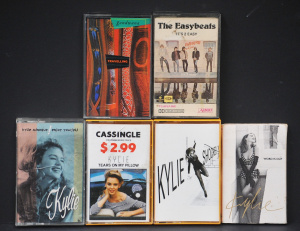 Lot 144 - Lot of Australian Cassette Singles & Albums Kylie Minogue, The Eas