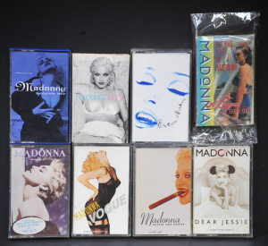 Lot 147 - 8 x Vintage Madonna Cassette Singles & Albums incl Erotica, Vogue