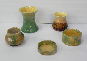 Lot 148 - Group of vintage Australian Pottery inc Bakewell (12cm H), Trent, Bend