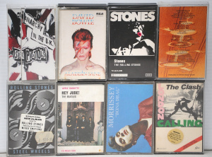 Lot 152 - Lot of Vintage English Cassette Singles & Albums incl Led Zeppelin
