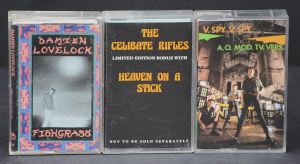 Lot 156 - 3 x Vintage Australian Cassette Singles & Albums incl Spy Vs Spy A
