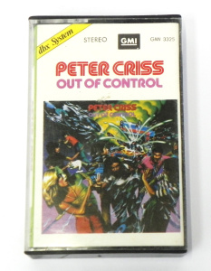 Lot 168 - Vintage Rare Bootleg Cassette Tape Album - Peter Criss 'Out of Control