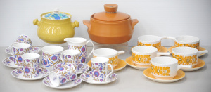 Lot 179 - Group lot of Retro Mid Century Modern Ceramics inc Elizabethan Fleur B