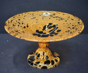 Lot 208 - Mid Century Italian Maestri Vetrai Murano Centrepiece pedestal bowl -