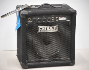 Lot 015 - Modern Fender Rumble 15 Solid State Bass Combo Practice Amplifier - 15