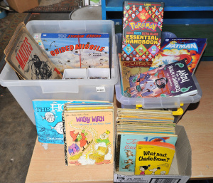 Lot 021 - Lot of Mixed Books, Comics & Other Items incl Star Wars Mugs, Litt