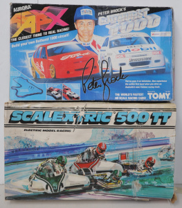 Lot 074 - 2 x Vintage Boxed Slot Car Racing Sets inc, AFX Peter Brock Bathurst 1