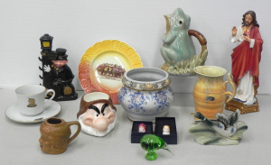 Lot 080 - Group of quality, interesting and kitsch ceramics inc vintage Beswick