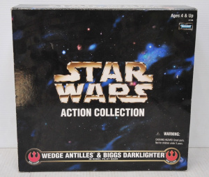Lot 121 - Vintage boxed c1998 Star Wars Action Collection 2 x 12 inch Action Fig