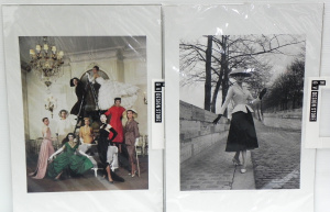 Lot 124 - 2 x as new Christian Dior fashion photographic prints from the NGV Des